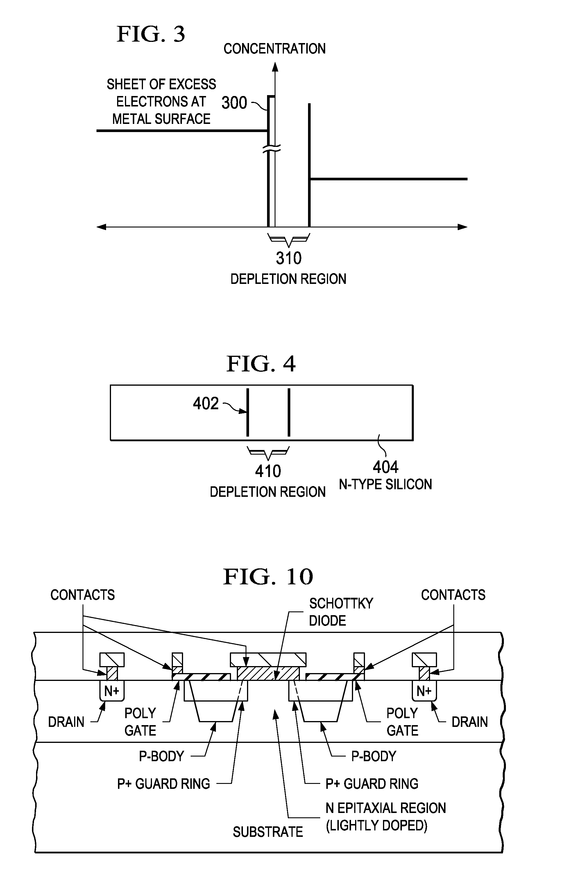 Schottky diode integrated into LDMOS