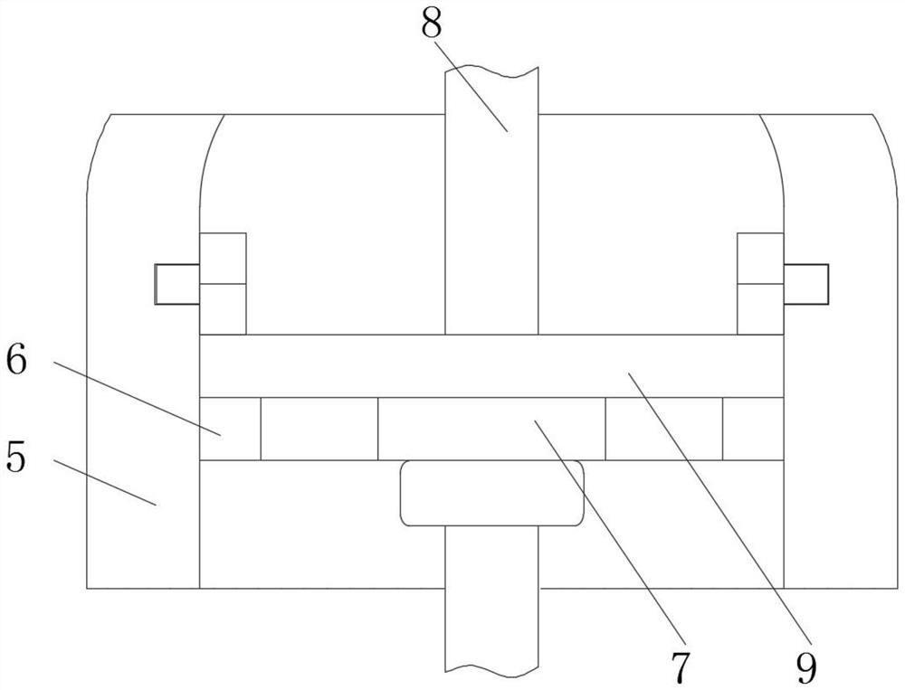 Heavy metal separation device for lead-acid battery recovery wastewater treatment