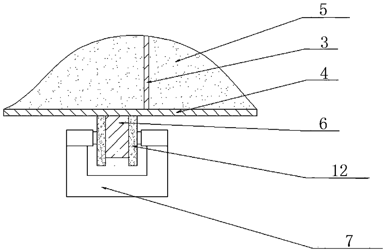 Aluminum barrel anode clamping device