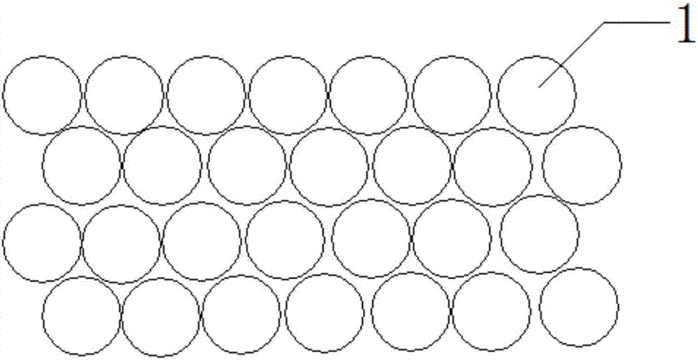 Test sample storage device for geosynthetic materials