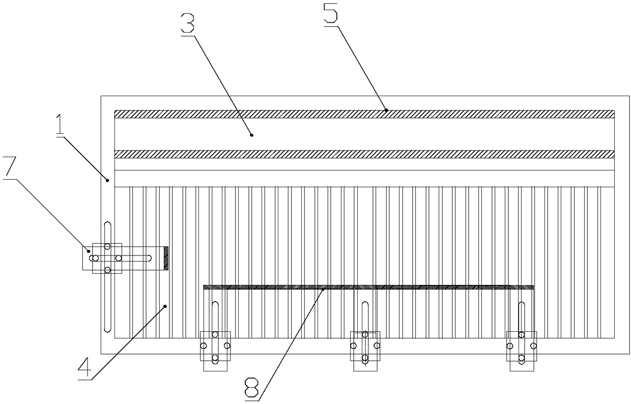 Auxiliary work platform of plasma cutting machine