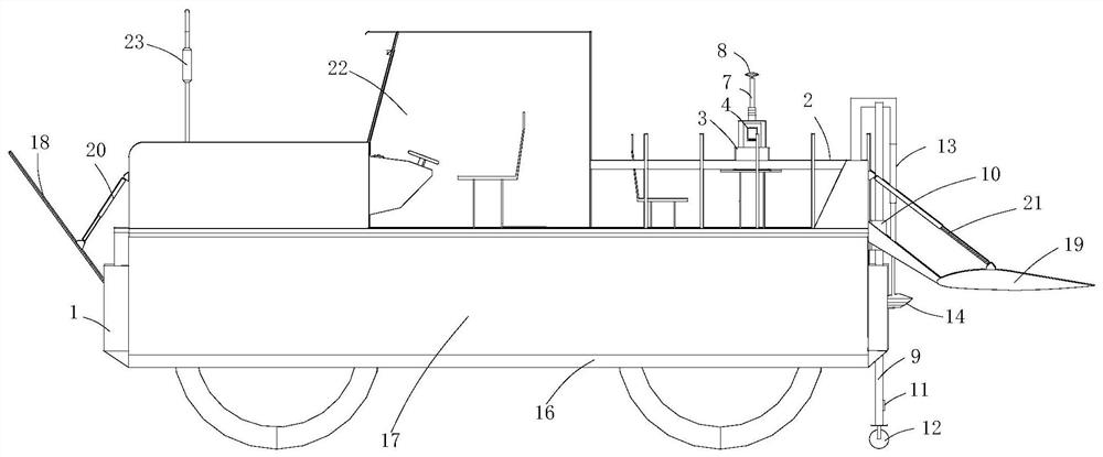 An integrated water and land adaptive surveying and mapping device for the intertidal zone