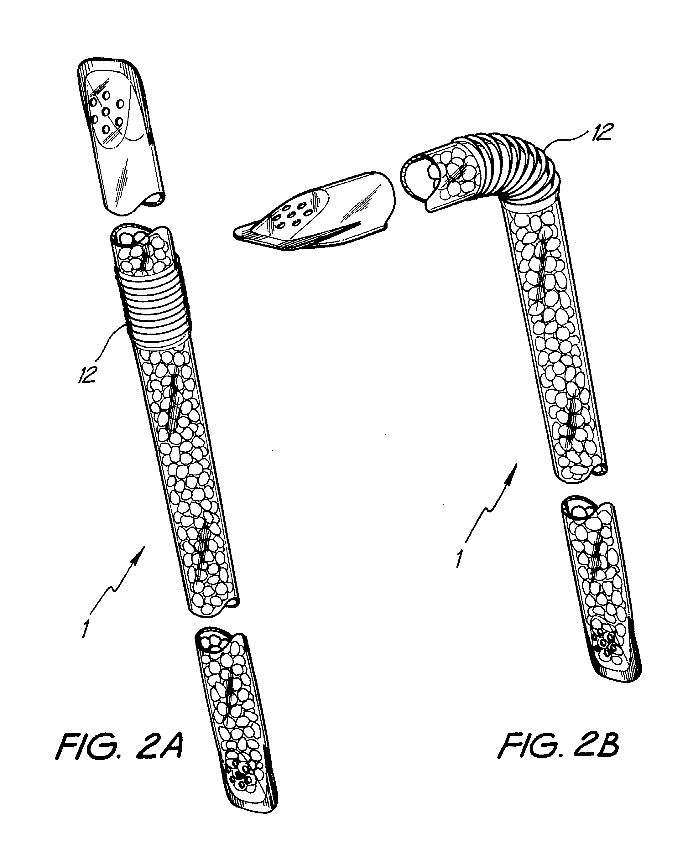 Drinking straw with integral filters