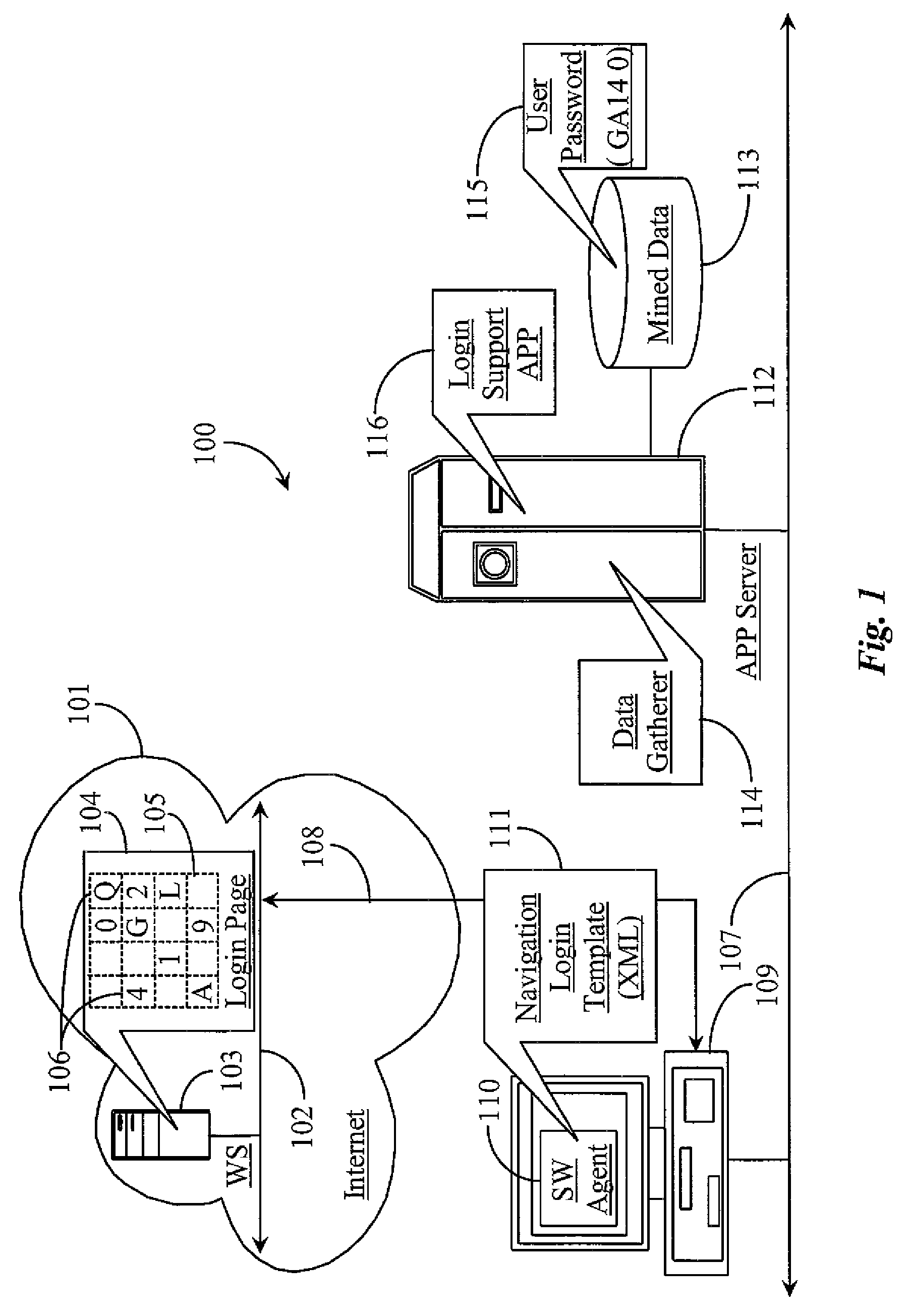 System and methods for automatically accessing a web site on behalf of a client