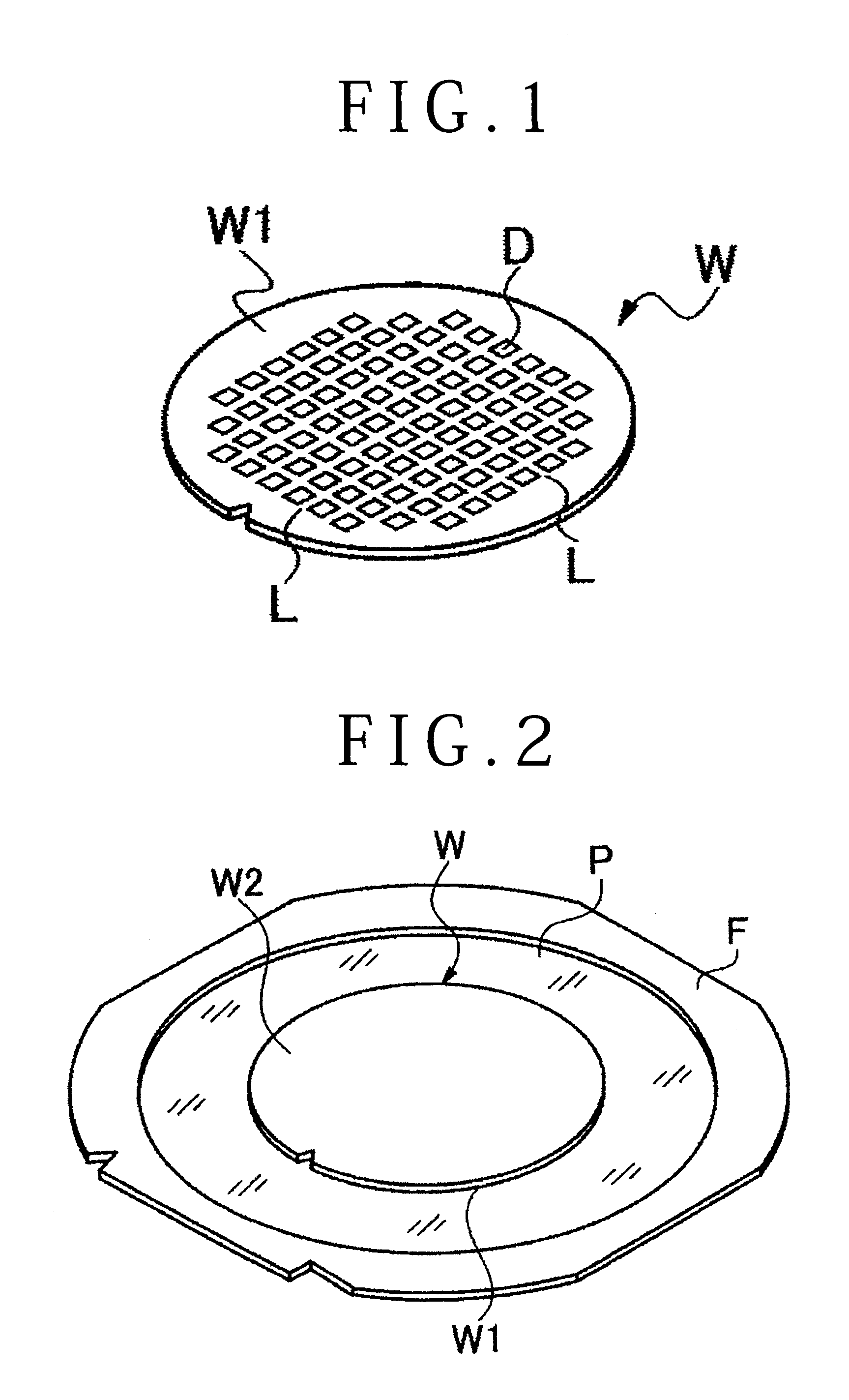 Wafer dividing method