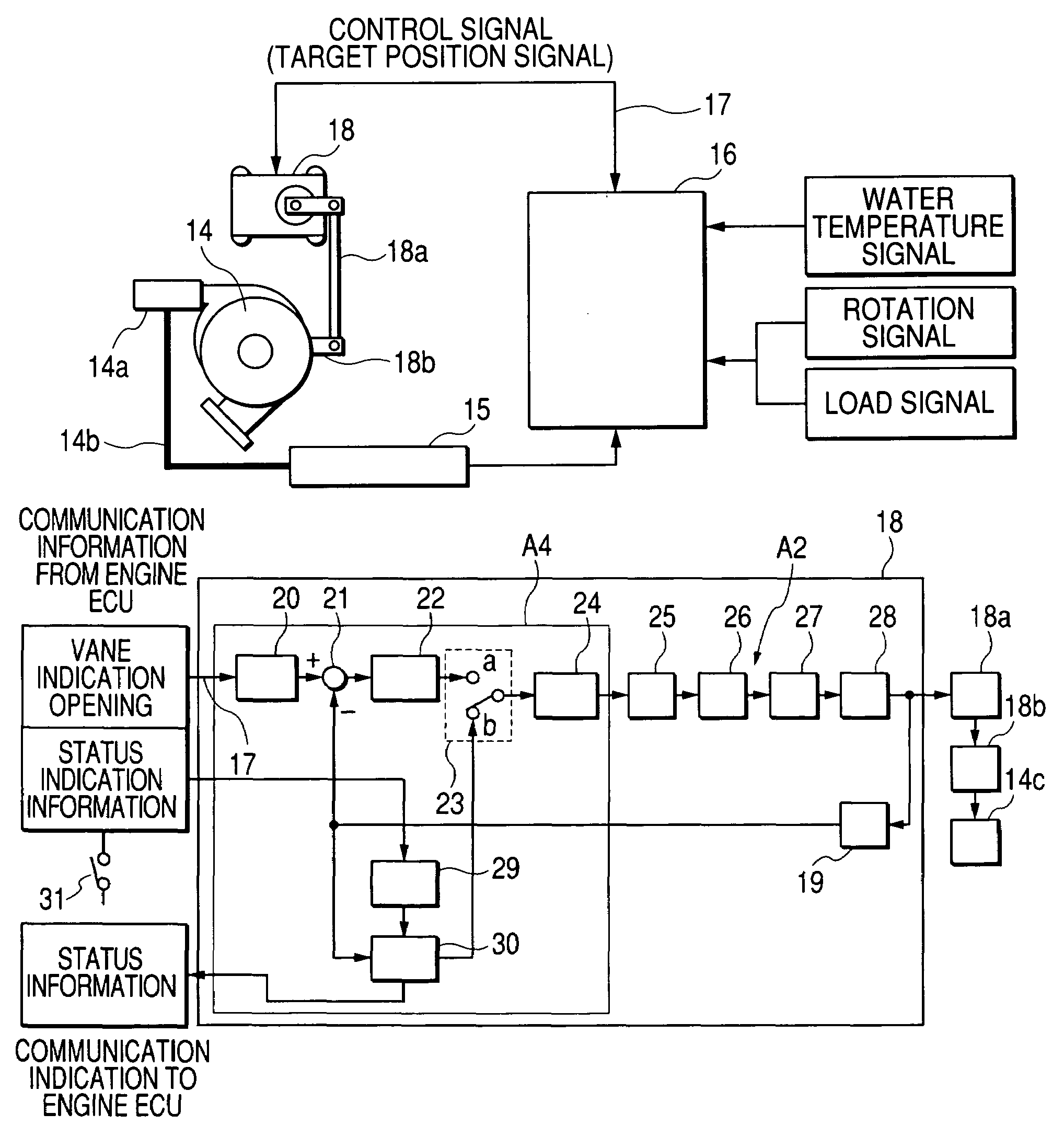 Variable nozzle control apparatus of turbocharger