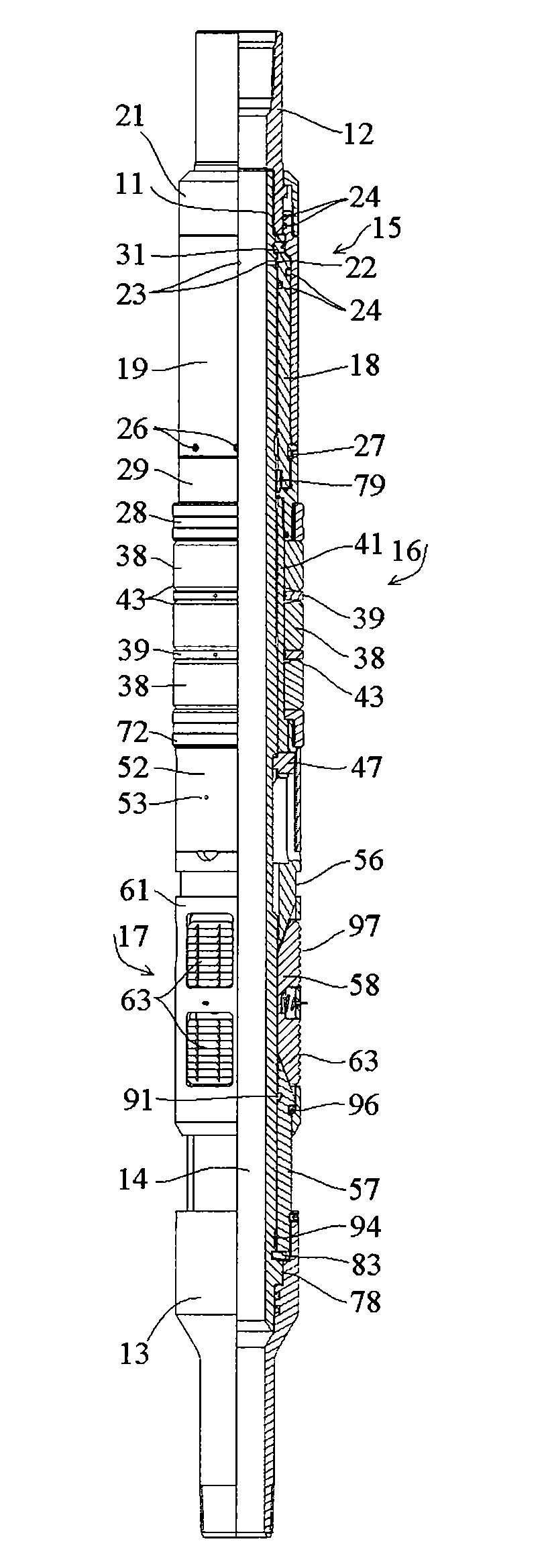 Downhole packer tool with dummy slips