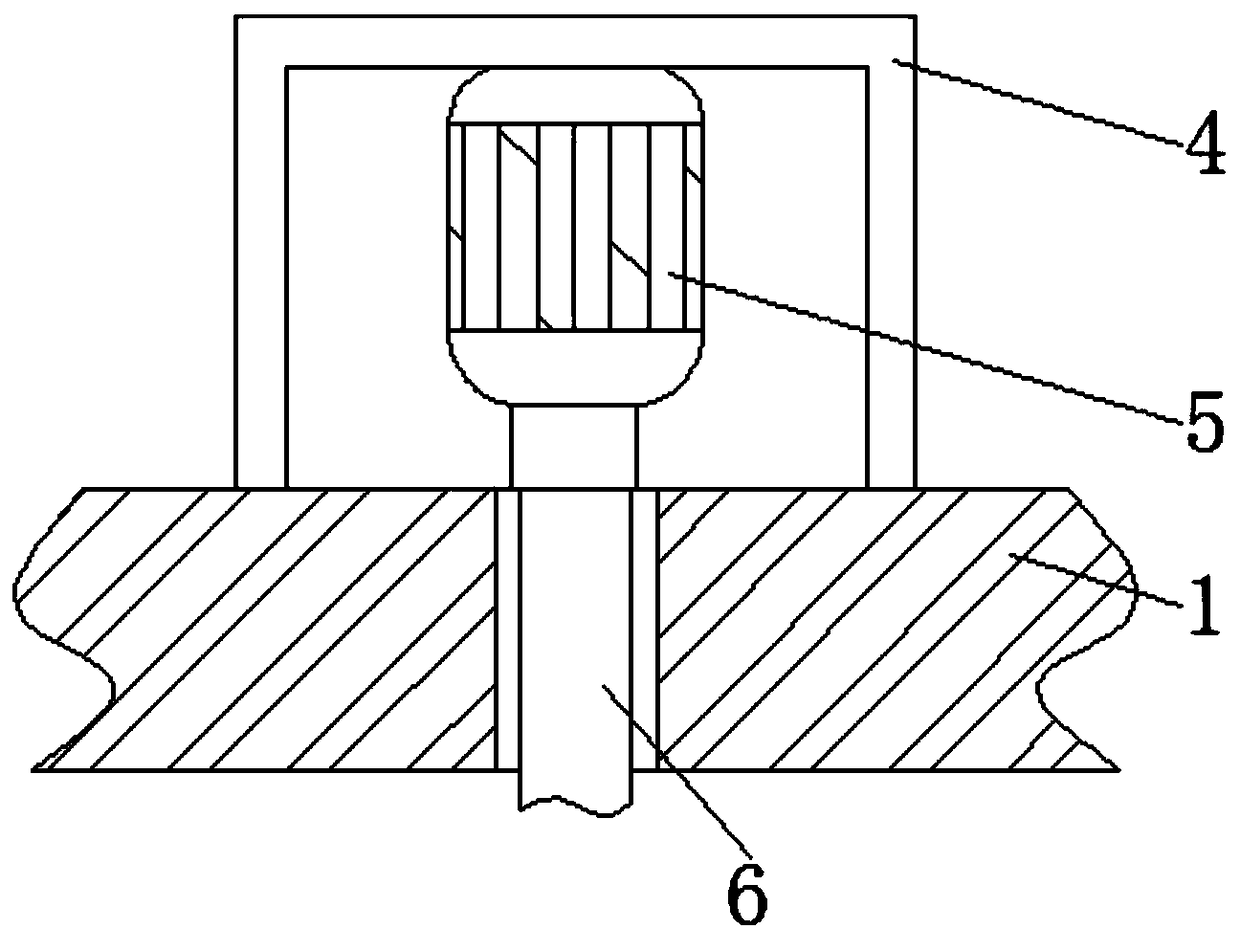 Swing device for environment art flowerpot