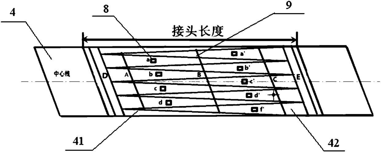 Method for detecting movement of aramid conveyor belt finger-type connector by X rays