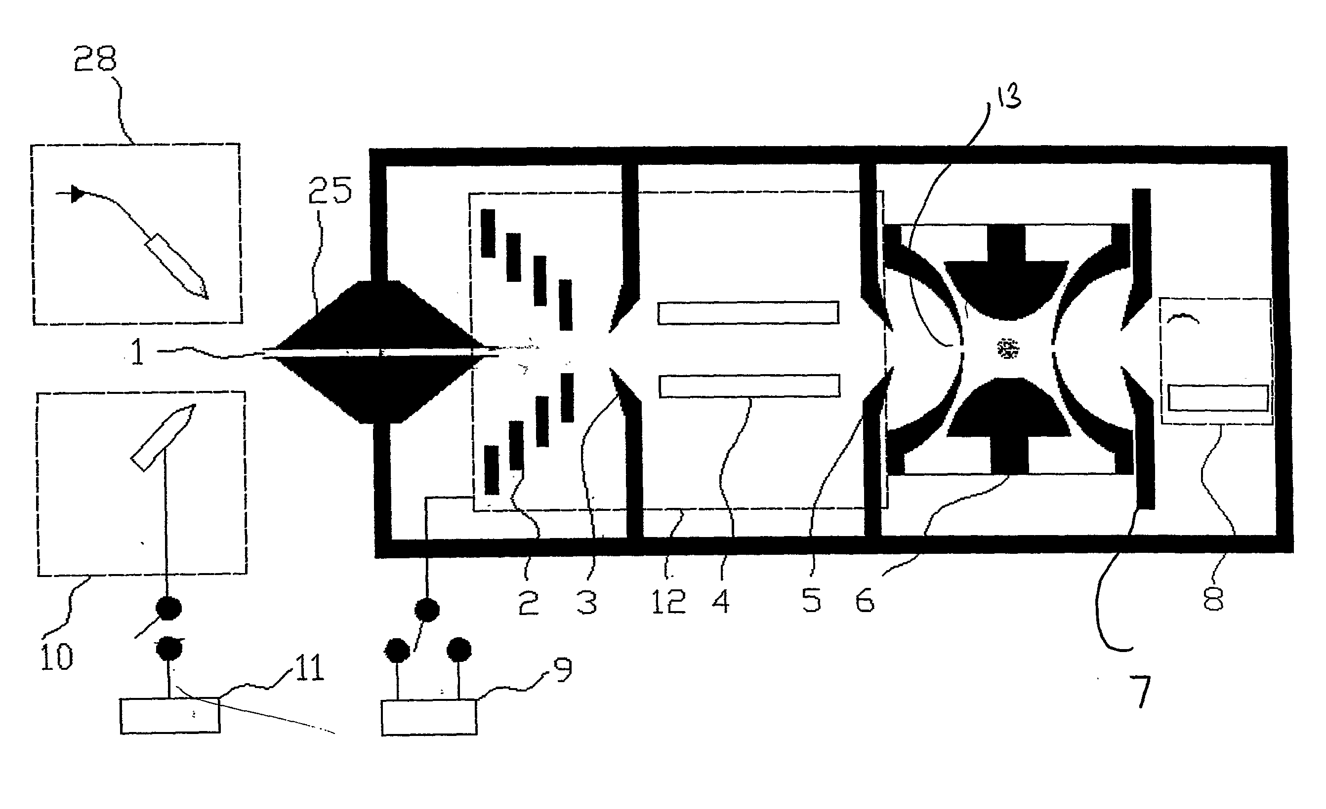 Method for introducing ions into an ion trap and an ion storage apparatus