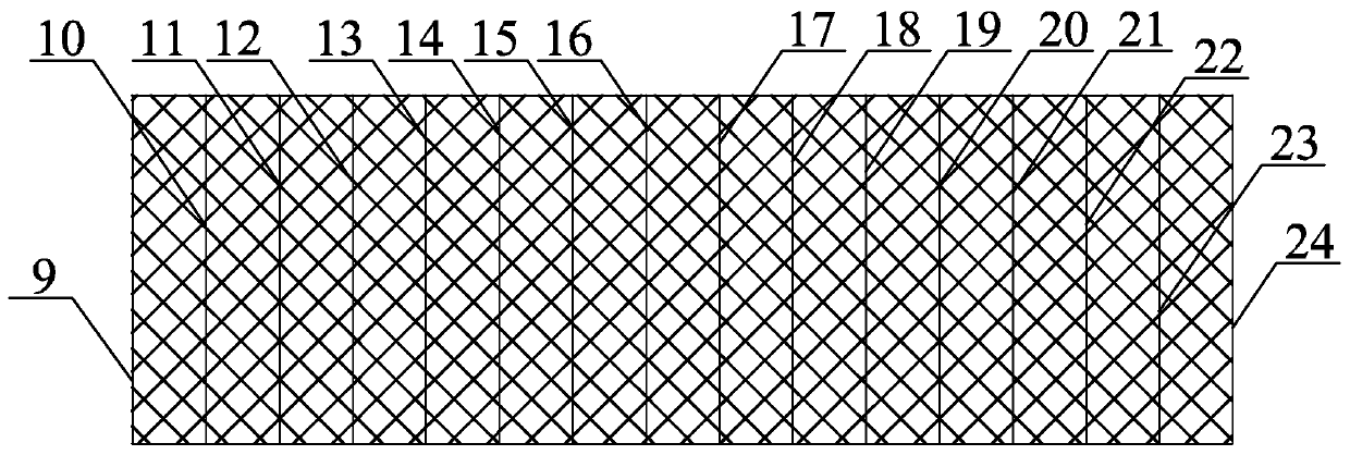 A construction method for underground excavation of the main structure of a super-large-section subway tunnel