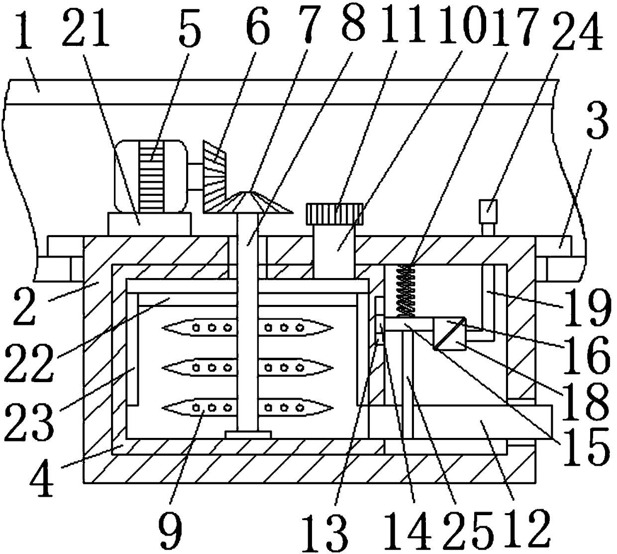 High altitudefertilizer applying device for aviation