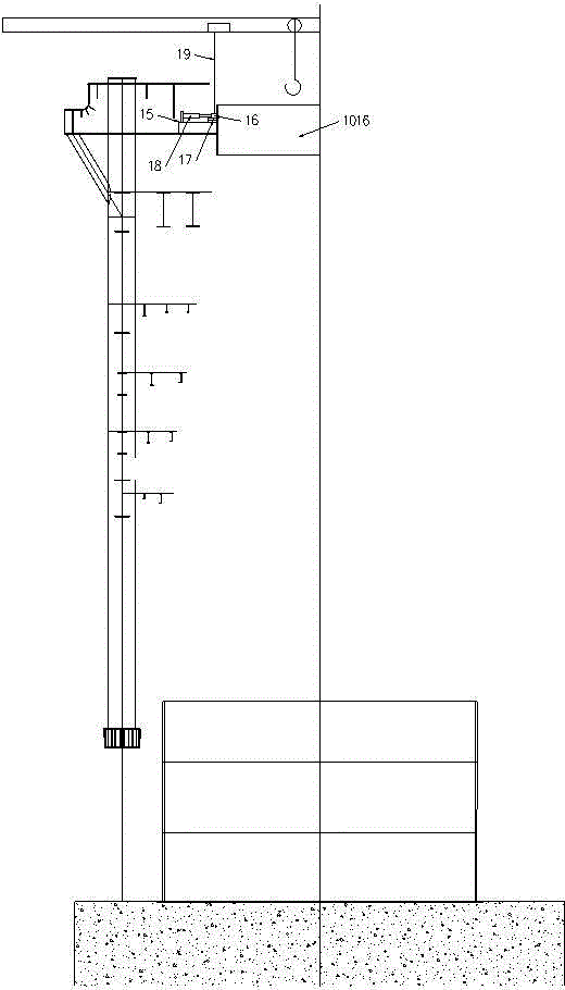 Positioning method for inverting blast furnace shell