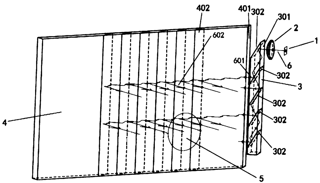 Two-dimensional exit pupil expansion waveguide near-to-eye optical display device