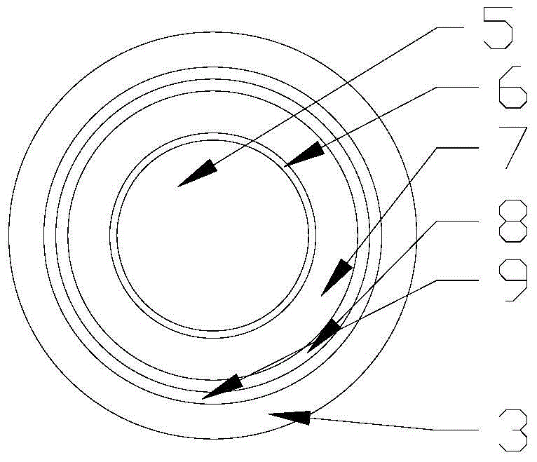 Graphene-containing high heat conduction polyvinyl chloride sheath material for cable, and cable