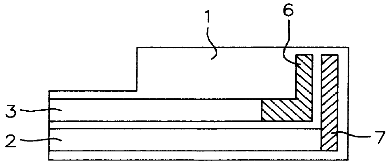 Enzyme electrode structure