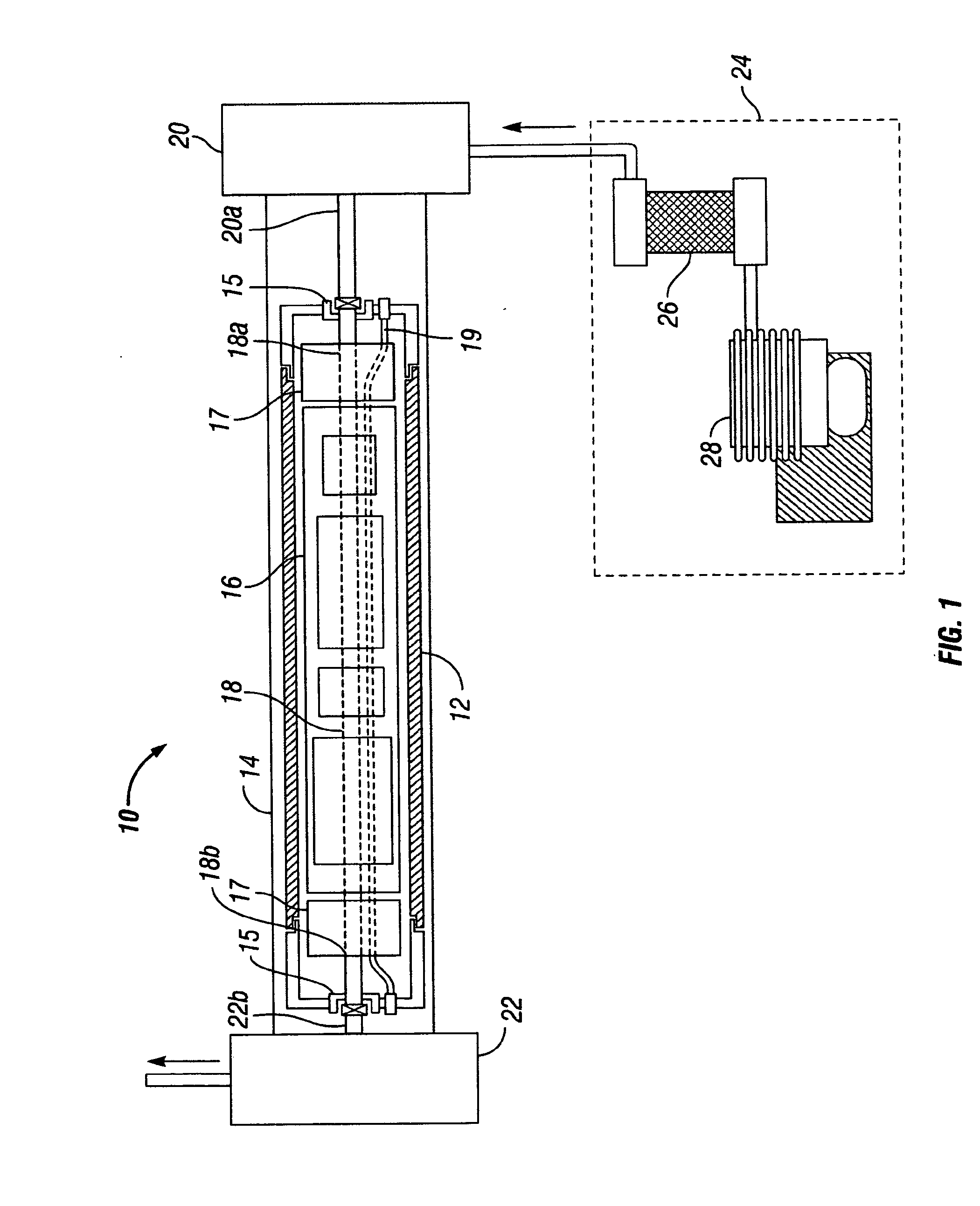 Method and apparatus for cooling flasked instrument assembles