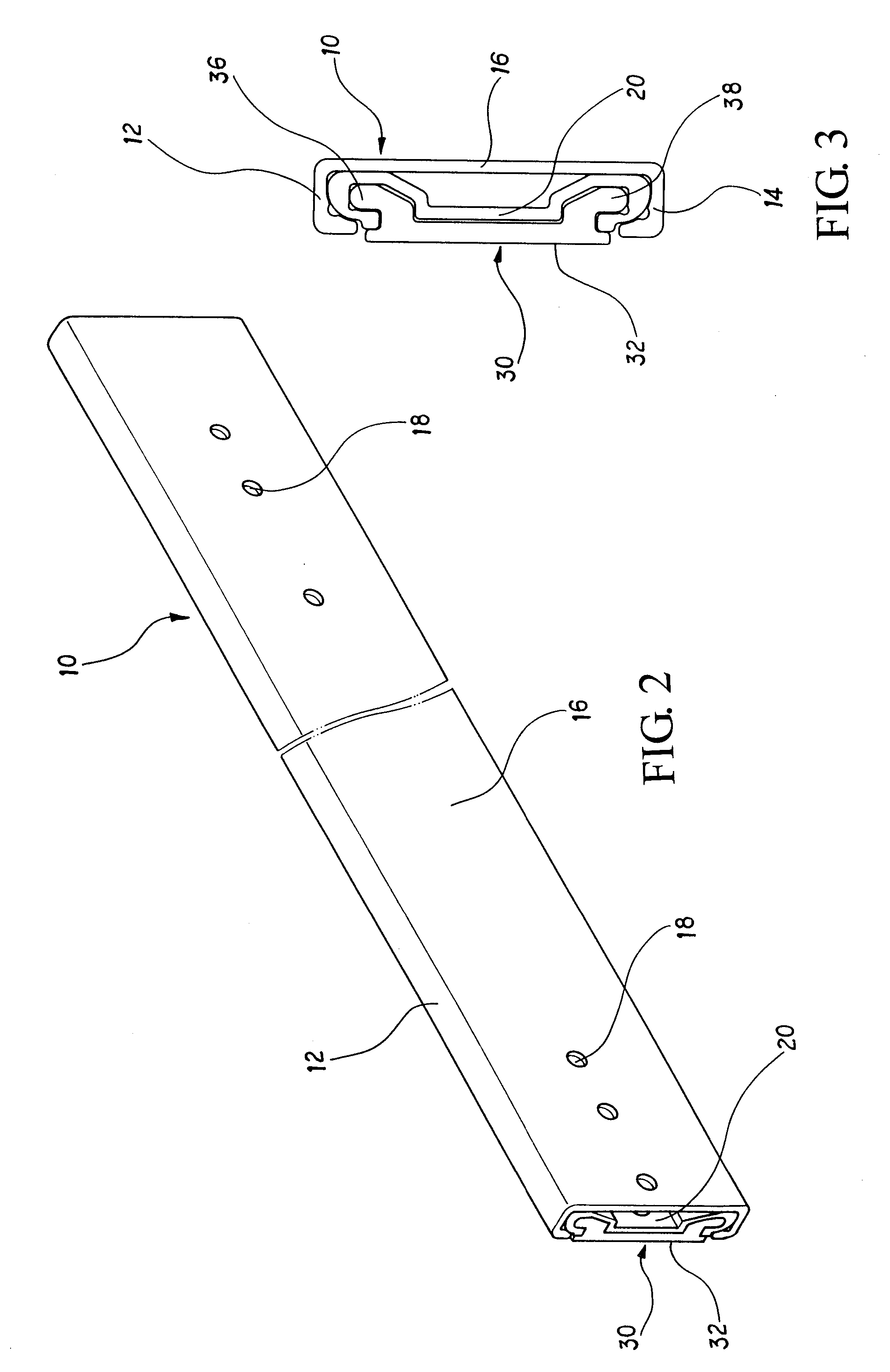 Rail arranged on a frame and provides multiple steps sliding movement