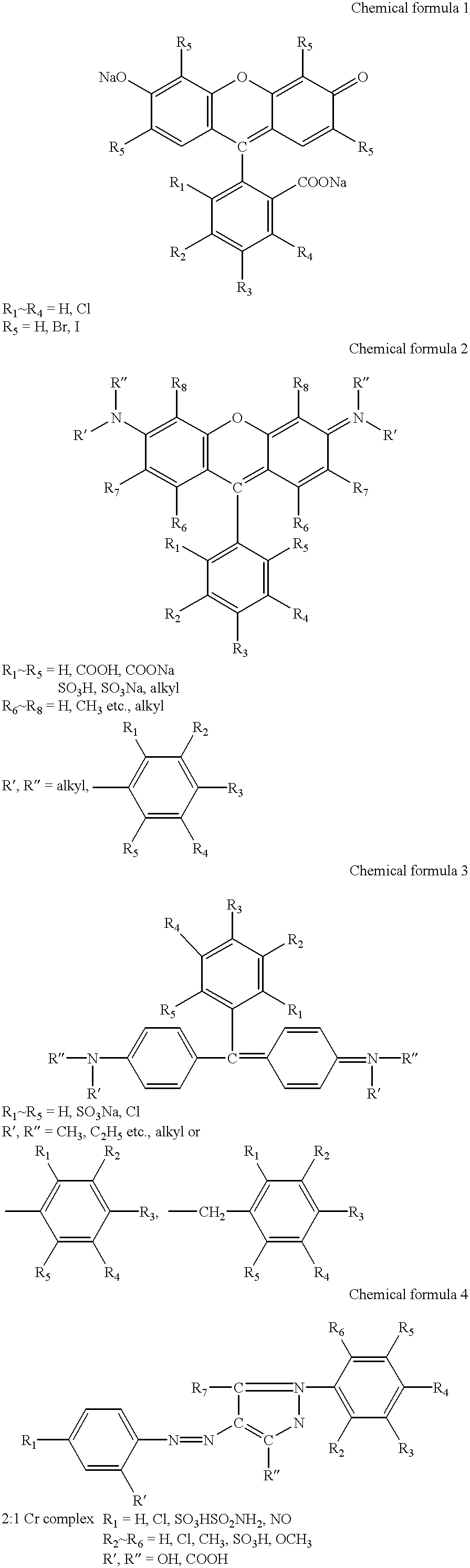 Color filter for liquid crystal displays