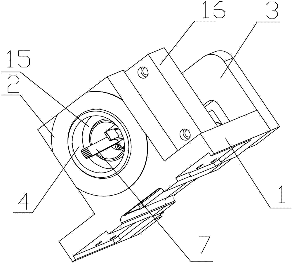 Clamp used for blowing mold