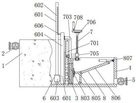 Small-step efficient noise-free purified water treatment system