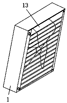 Air pressure type plant branch and leaf separating mechanism and method