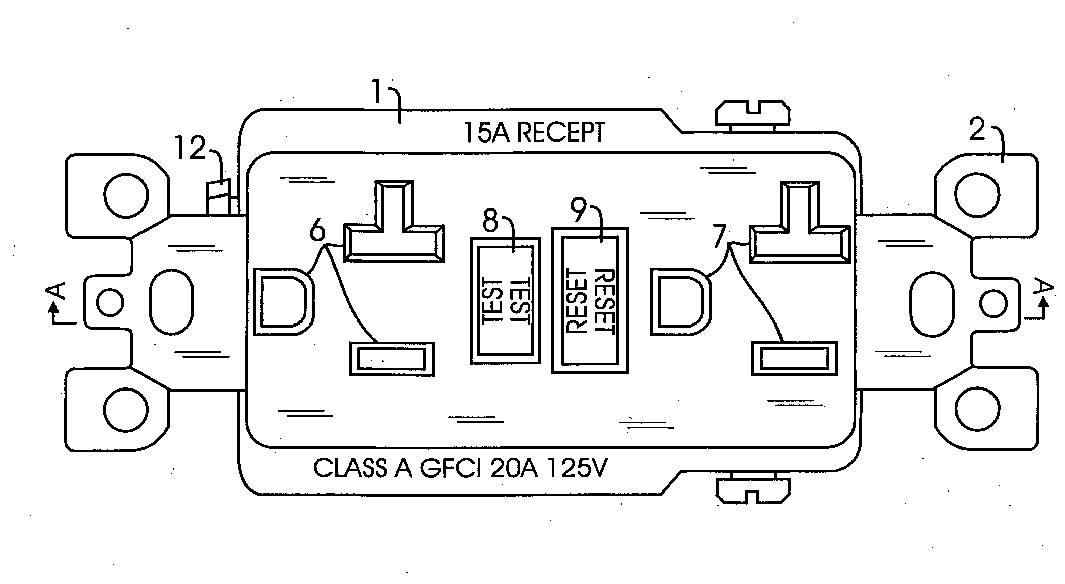 Ground-fault circuit interrupter with reverse wiring protection