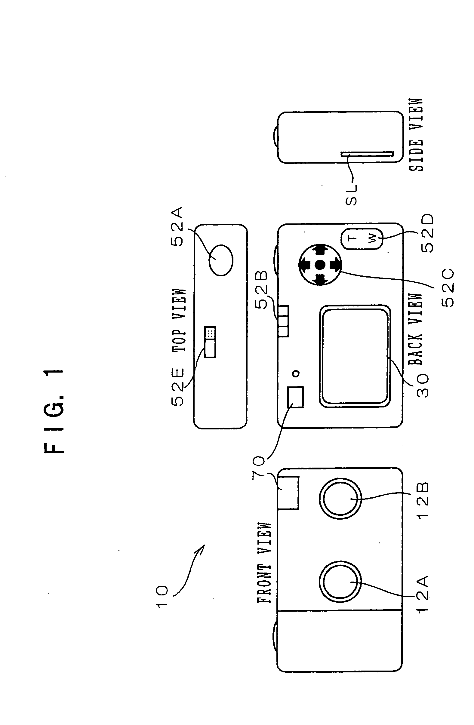 Camera and camera zoom control method