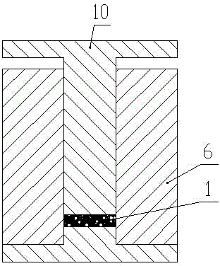 Non-pressure infiltration preparation process of functionally graded piezoelectric material (FGPM)