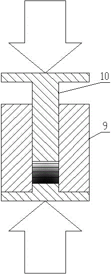 Non-pressure infiltration preparation process of functionally graded piezoelectric material (FGPM)