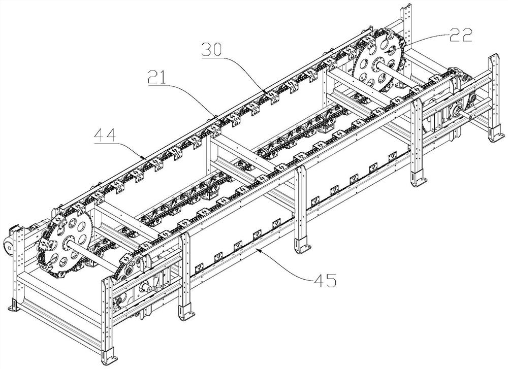 Narrow vehicle linear sorting machine and sorting method