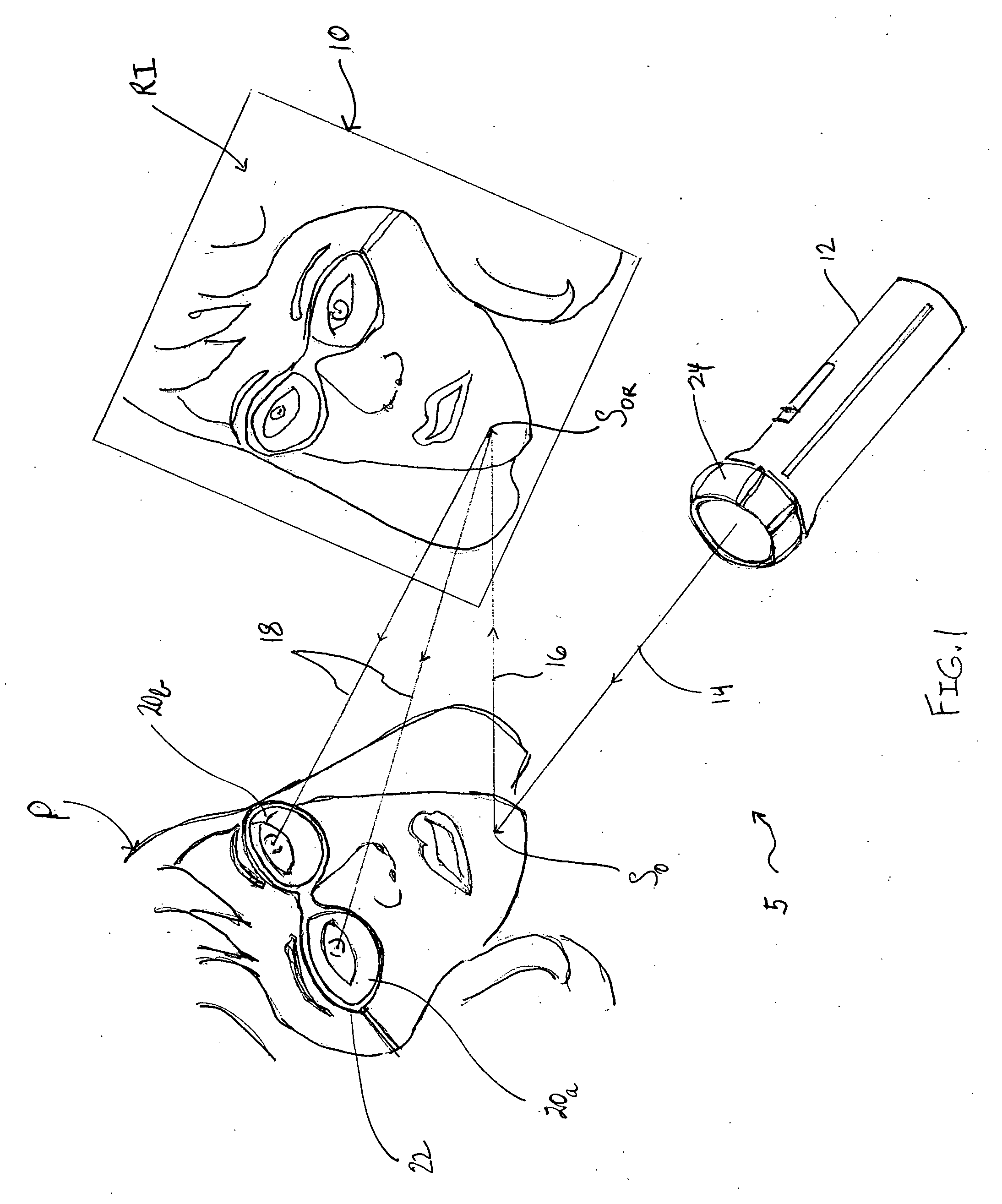 Apparatus and method for viewing the skin