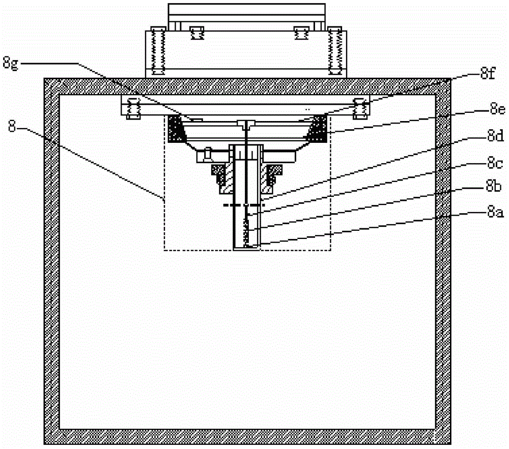 Magnetic pointer type non-contact temperature, pressure, liquid level measuring transmitter for opening-free nuclear vessel