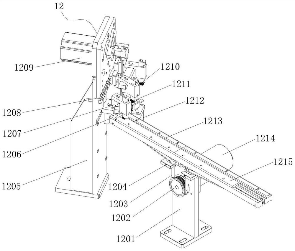 Automatic assembling equipment for self-ejection type micro storage card seat type connector