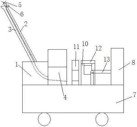 Automatic fruit picking device