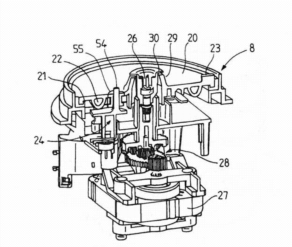 Heating household apparatus, in particular for preparing sauces