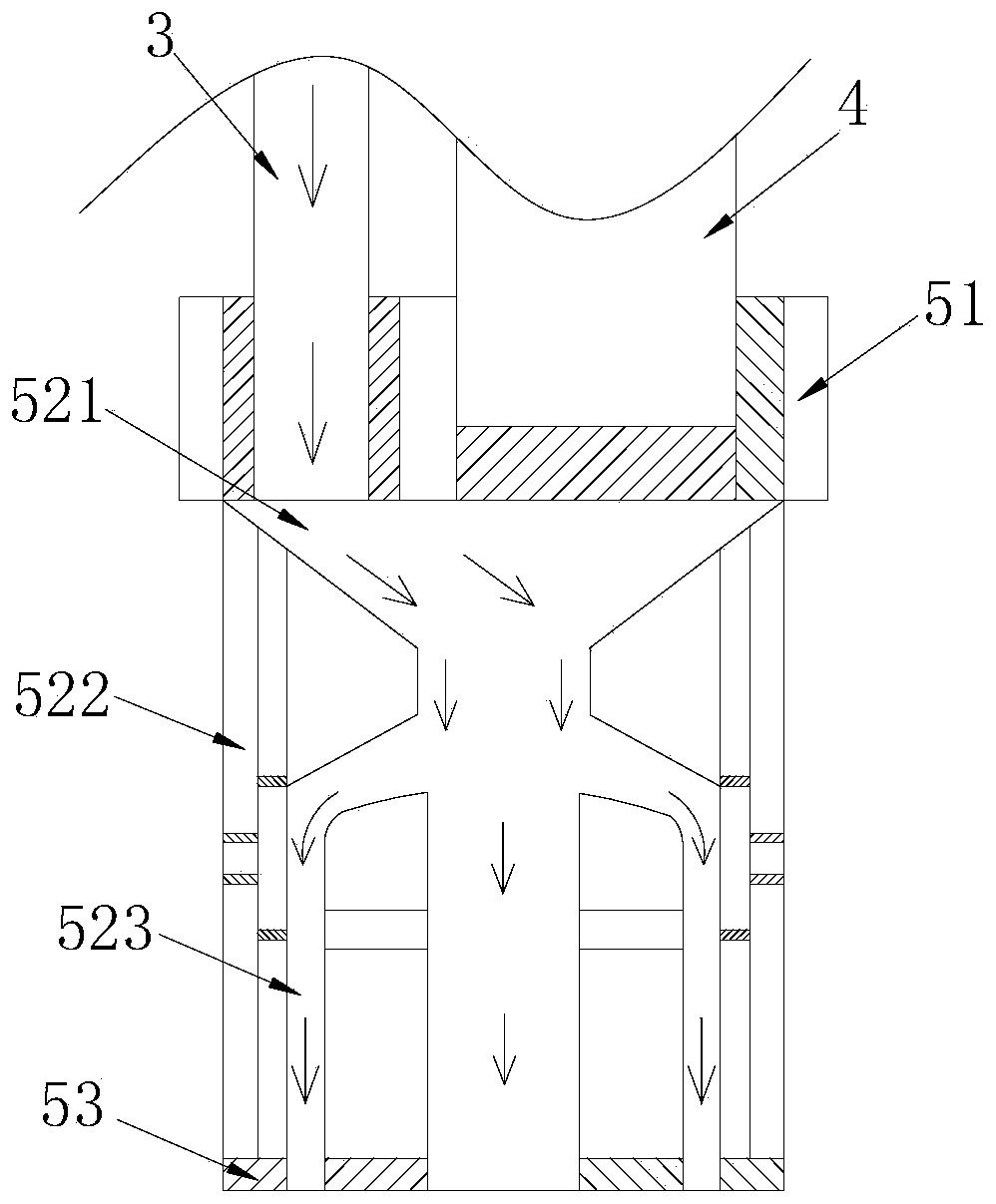 Concrete pouring equipment for building equipment