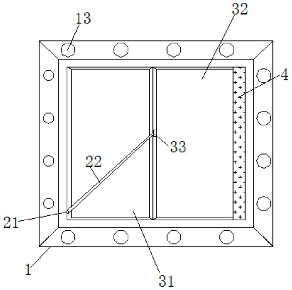 Waterproof window for ocean passenger ship