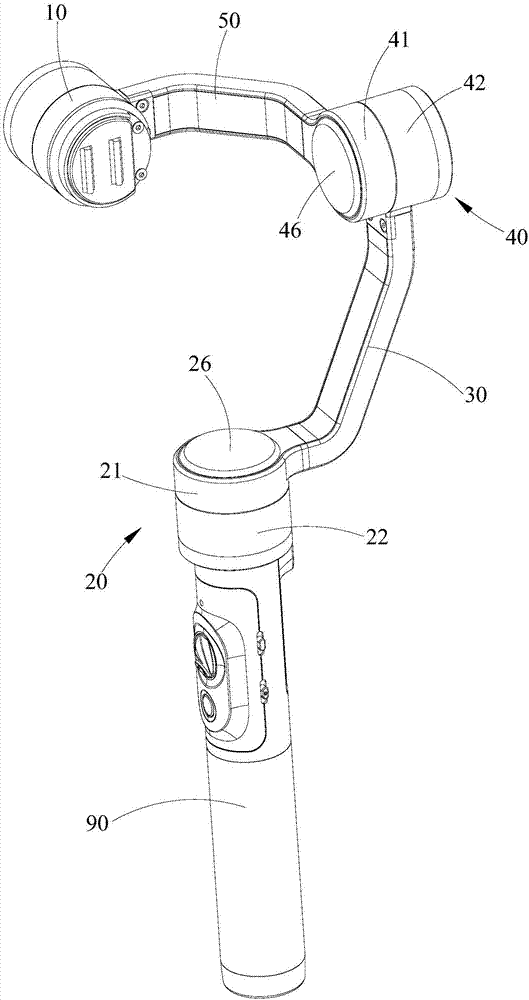 Three-axis holder device