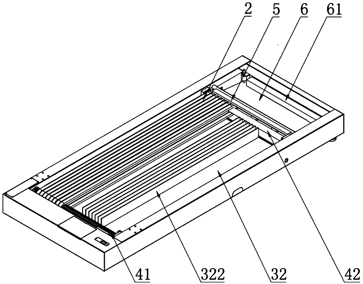 Crawler-type sole cleaning machine