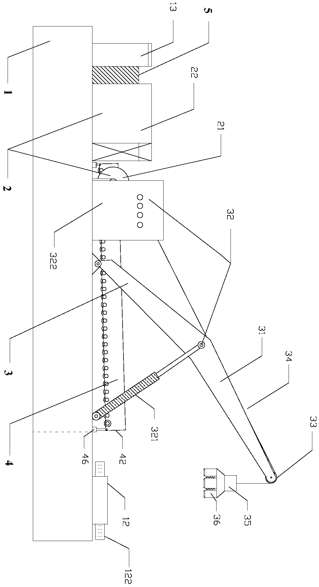 High-efficiency pulling-out device for underwater steel pipe piles