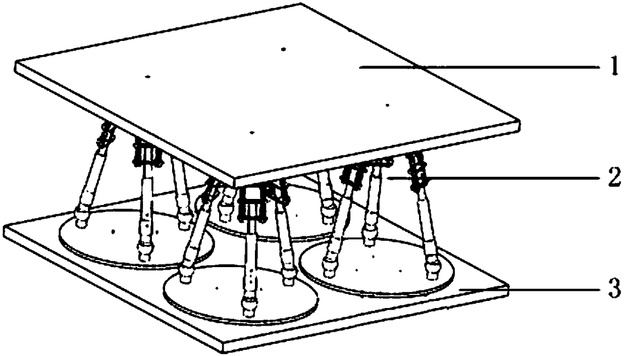 Agricultural unmanned aerial vehicle takeoff and landing platform based on elastic series drivers