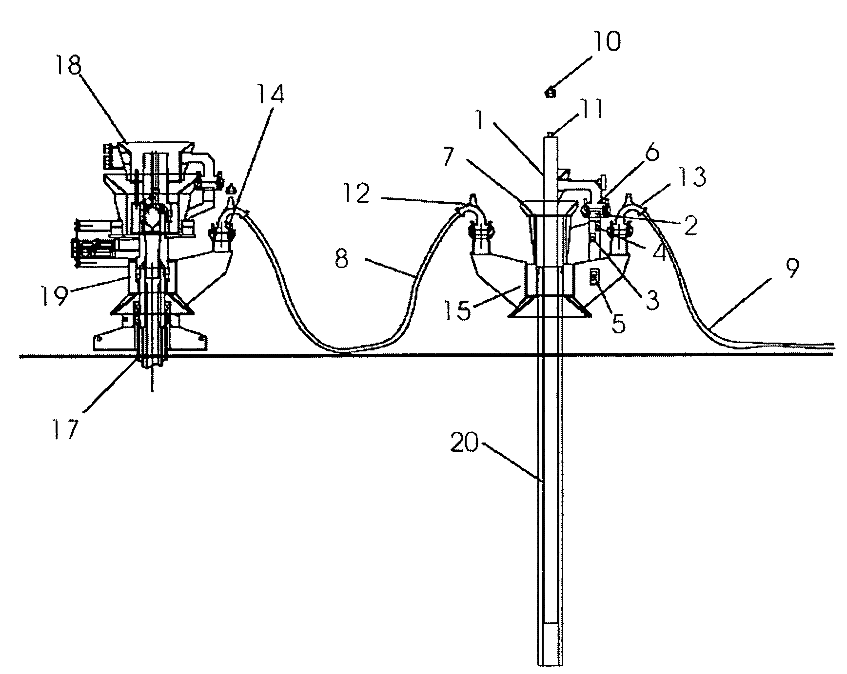 Subsea pumping module system and installation method