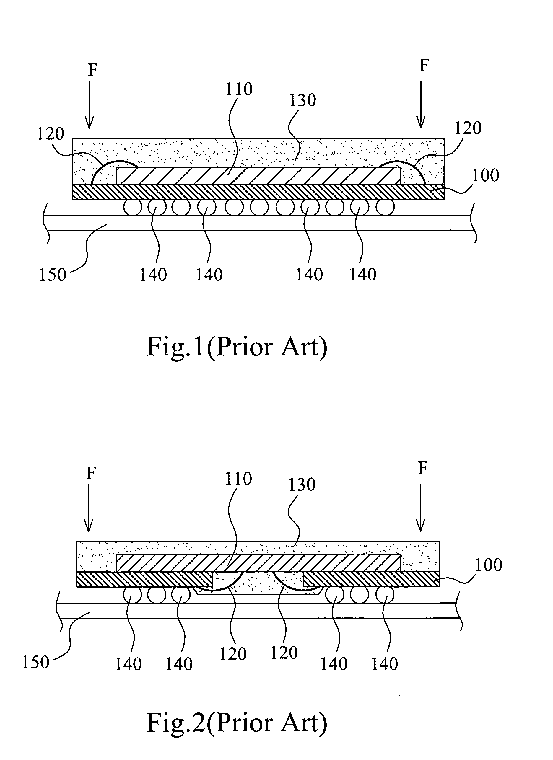 Ball Grid array package structure