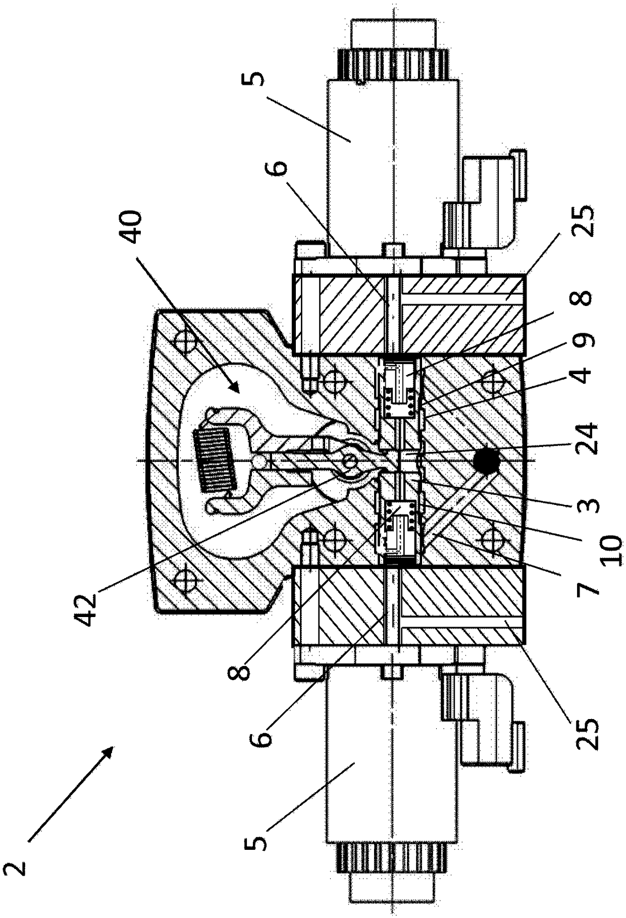 Hydrostatic displacement unit with reduced hysteresis