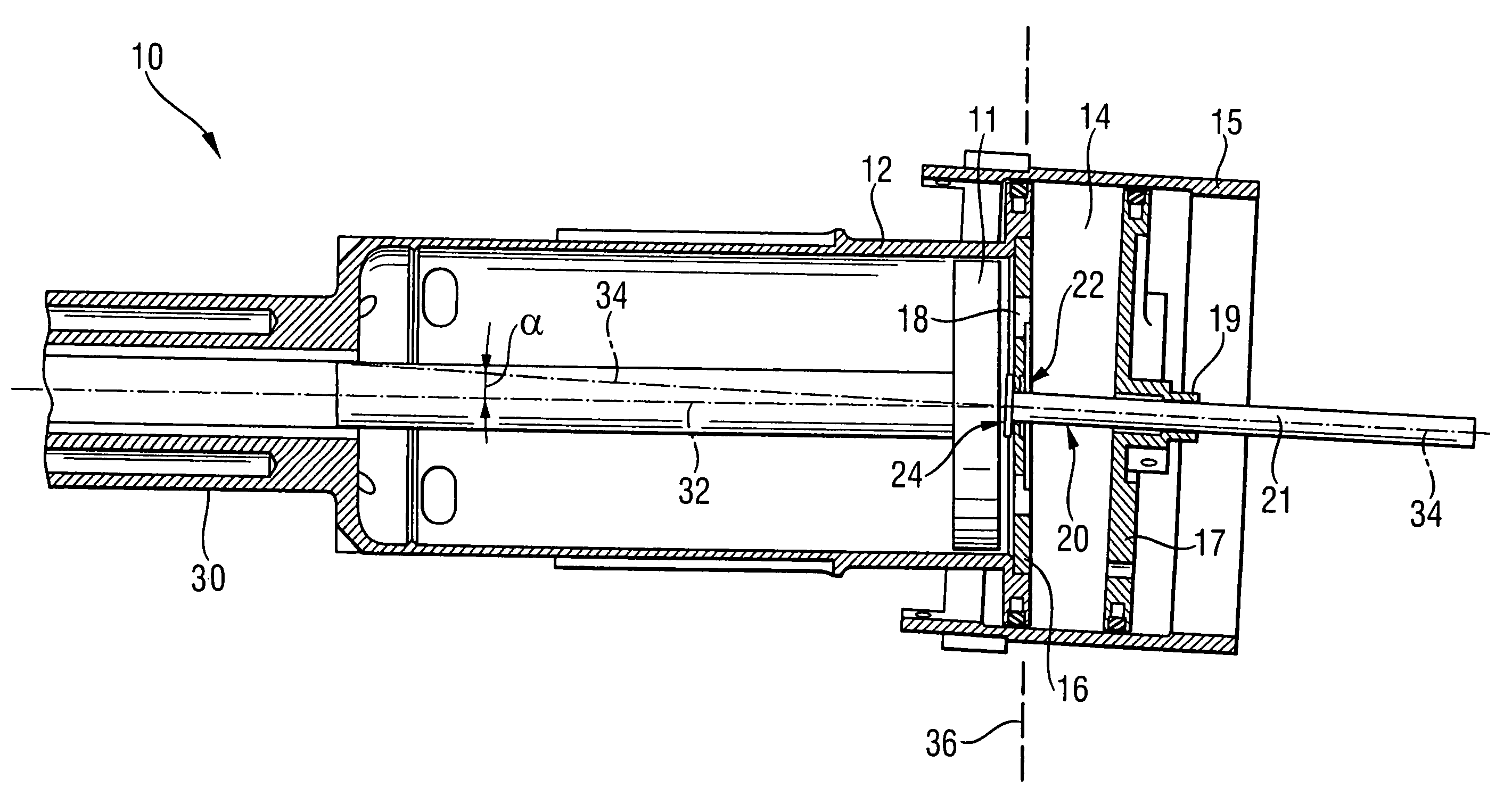 Combustion-engined setting tool