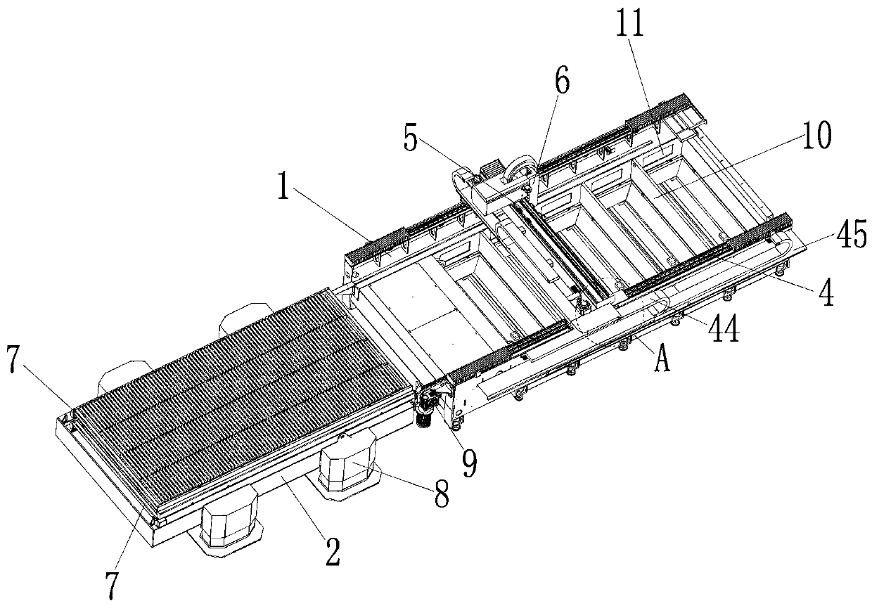 Switch laser cutting machine and cutting machining method