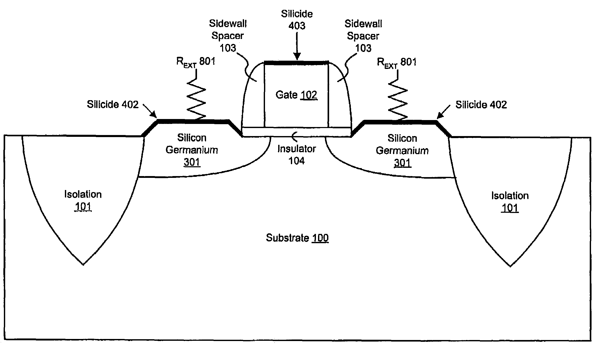 Method for improving transistor performance through reducing the salicide interface resistance