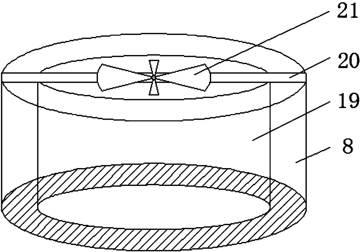 Spinning cloth quick drying box