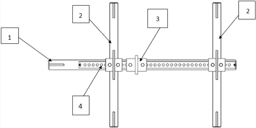 Horizontal hoisting device for high-power engine assemblies and operation method of horizontal hoisting device